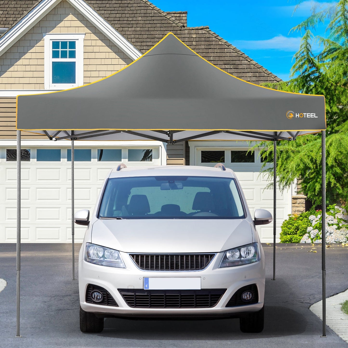 COBIZI Canopy Tent,10x10 Pop-up Canopy,Outdoor Tent with Mesh Window,Instant Tents for Party,Camping,Commercial,Waterproof Gazebo with 4 Removable Sidewalls,Carry Bag,&nbsp;Black