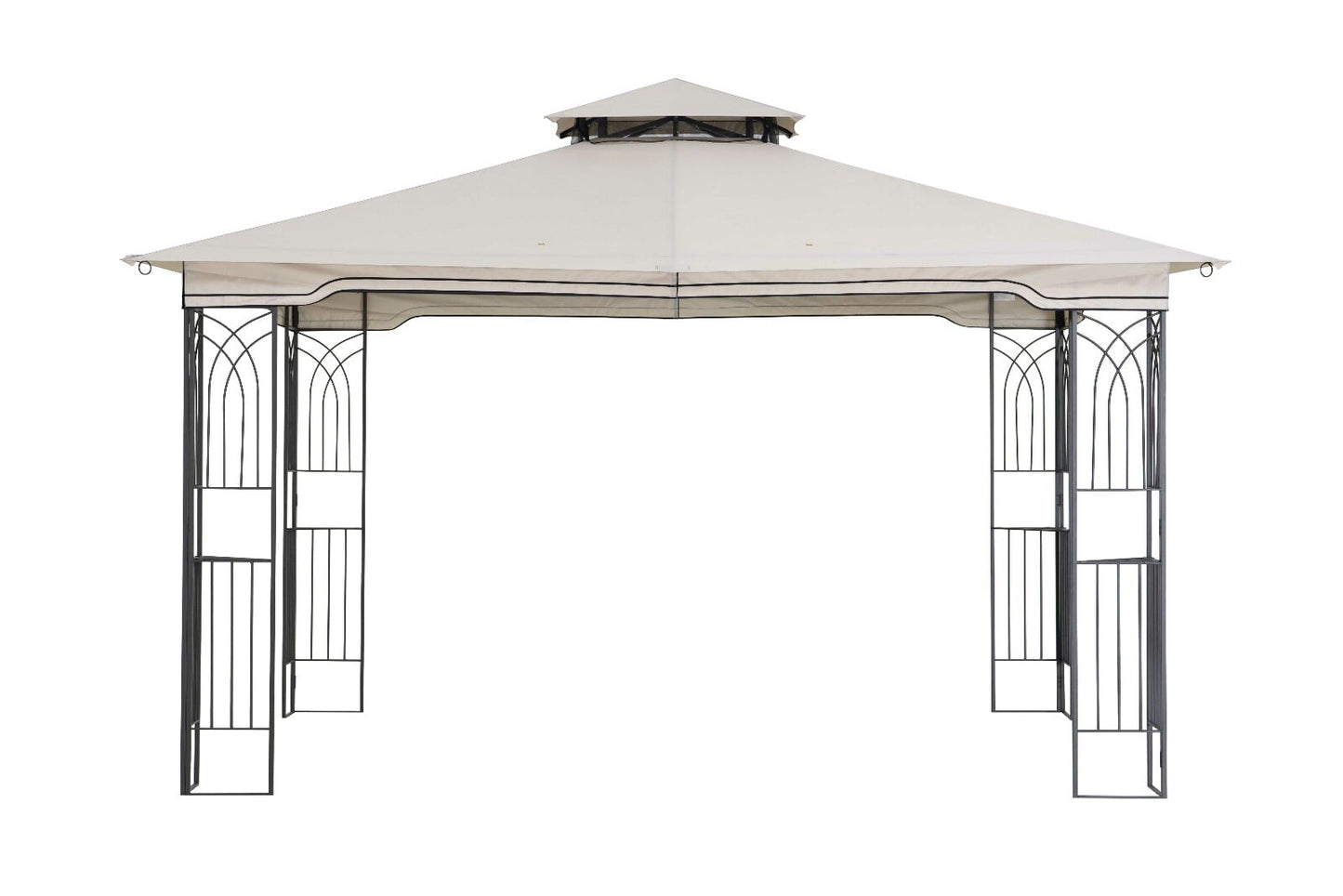 Gray Replacement Gazebo Canopy for 10 x 12 Regency II Patio Gazebo; Easily Update Your Gazebo