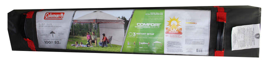 Coleman 10'x10' Instant Pop-Up Outdoor Shade Canopy with Sunwall - Gray