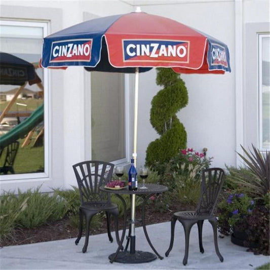 Heininger Holdings 1378 Destination Gear 6 ft. Aluminum Cinzano Patio Umbrella