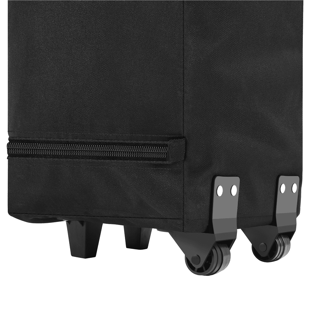 Renwick 10x10ft Commercial Pop Up Canopy Tent with Wheeled Carry Bag, Navy Blue