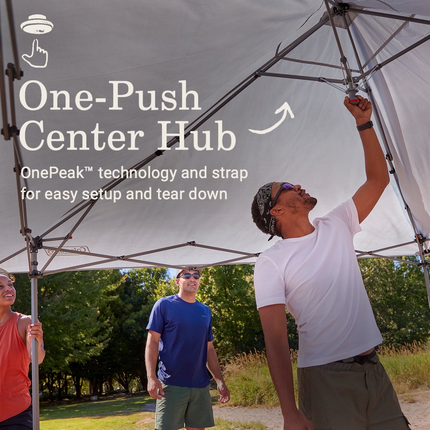 Coleman Oasis Lite 10 x 10 feet Canopy Tent, Gray